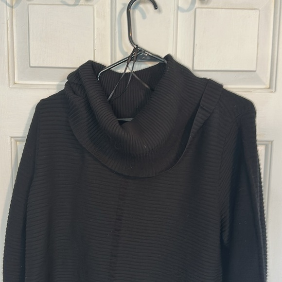 Valerie Stevens Black Cowl neck sweater size XL women’s - Picture 2 of 4